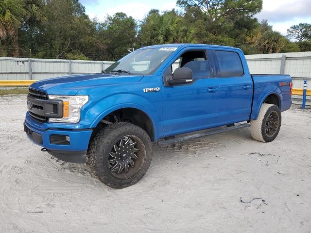 1FTEW1E45LKF33427 - 2020 FORD F150 SUPERCREW BLUE photo 1