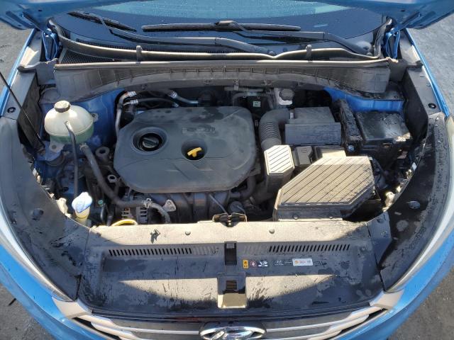 KM8J23A46HU345325 - 2017 HYUNDAI TUCSON SE BLUE photo 12