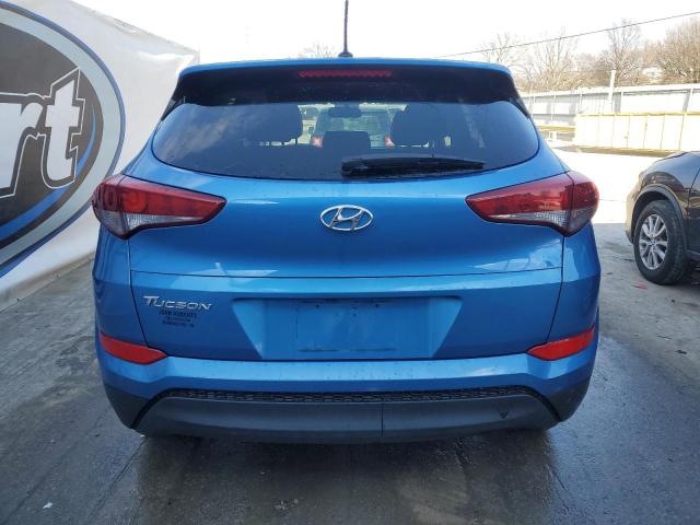 KM8J23A46HU345325 - 2017 HYUNDAI TUCSON SE BLUE photo 6