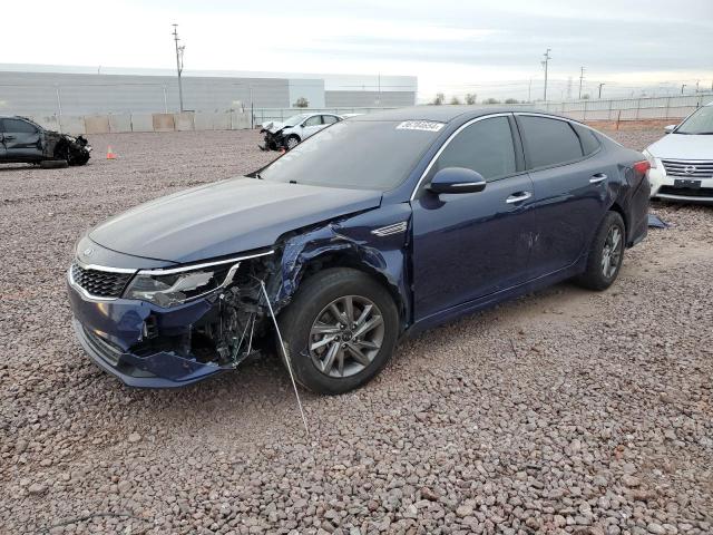 5XXGT4L39KG308319 - 2019 KIA OPTIMA LX BLUE photo 1