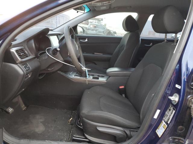 5XXGT4L39KG308319 - 2019 KIA OPTIMA LX BLUE photo 7