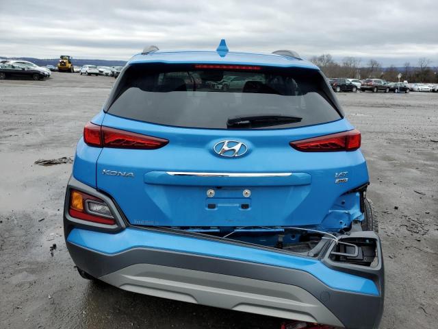 KM8K3CA52LU513979 - 2020 HYUNDAI KONA LIMIT BLUE photo 6