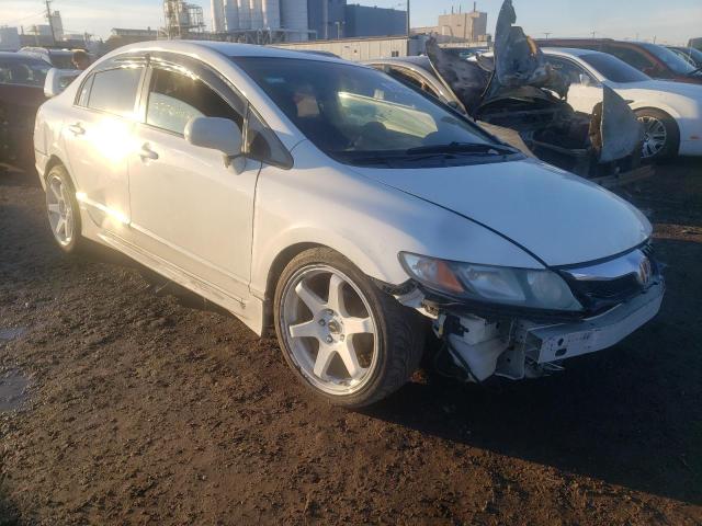 19XFA16639E009126 - 2009 HONDA CIVIC LX-S Սպիտակ լուսանկար 1