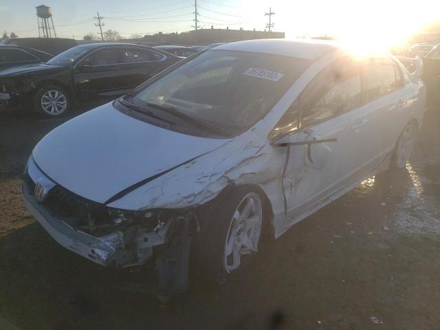 19XFA16639E009126 - 2009 HONDA CIVIC LX-S Սպիտակ լուսանկար 2