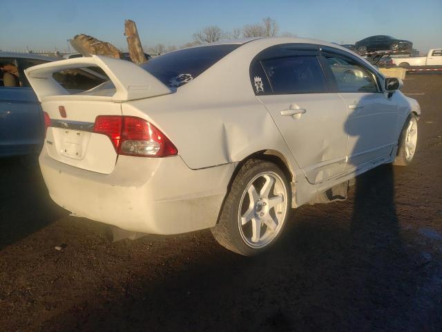19XFA16639E009126 - 2009 HONDA CIVIC LX-S Սպիտակ լուսանկար 4