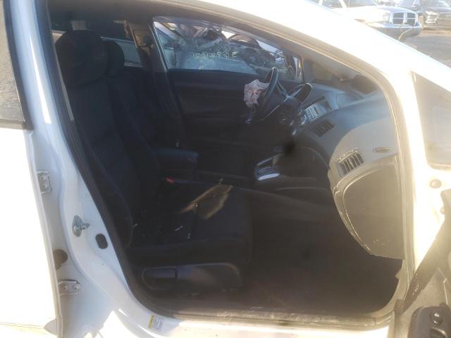 19XFA16639E009126 - 2009 HONDA CIVIC LX-S Սպիտակ լուսանկար 5