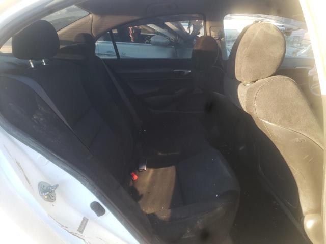 19XFA16639E009126 - 2009 HONDA CIVIC LX-S Սպիտակ լուսանկար 6