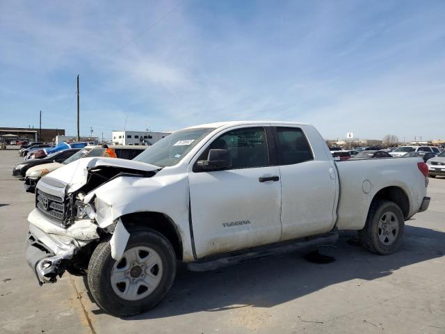 5TFRU54108X014575 - 2008 TOYOTA TUNDRA DOUBLE CAB WHITE photo 1