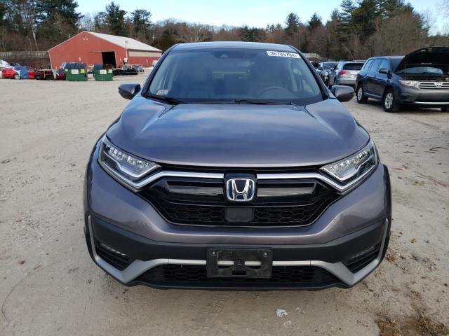 7FART6H8XLE017801 - 2020 HONDA CR-V EXL GRAY photo 5