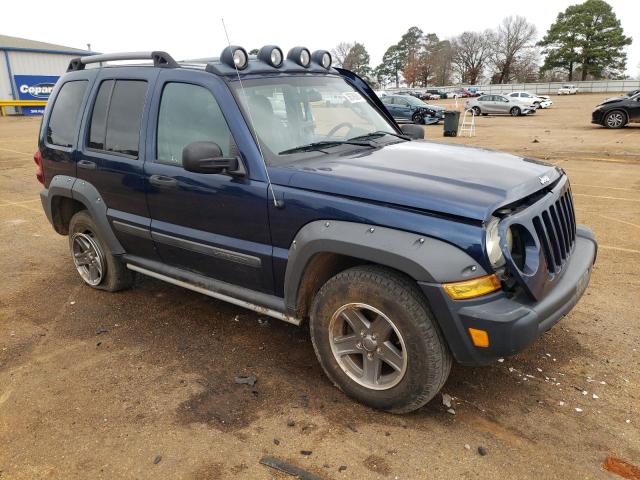 1J4GK38K65W542900 - 2005 JEEP LIBERTY RENEGADE BLUE photo 4