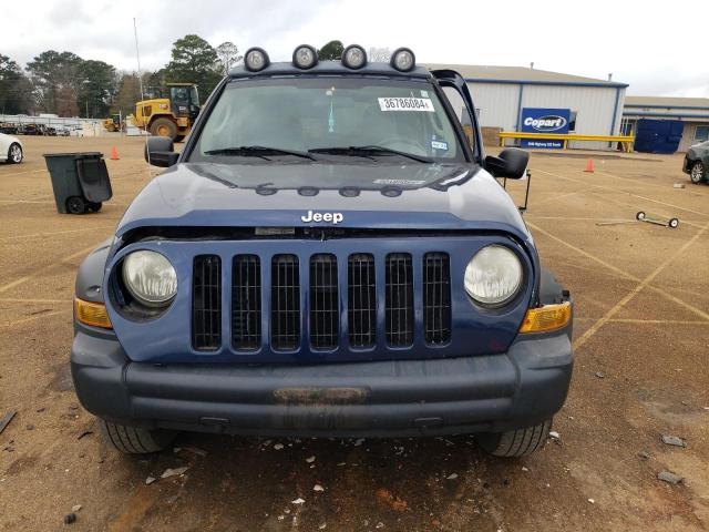 1J4GK38K65W542900 - 2005 JEEP LIBERTY RENEGADE 蓝色 照片 5