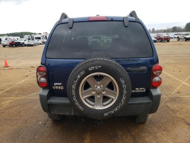 1J4GK38K65W542900 - 2005 JEEP LIBERTY RENEGADE BLUE photo 6