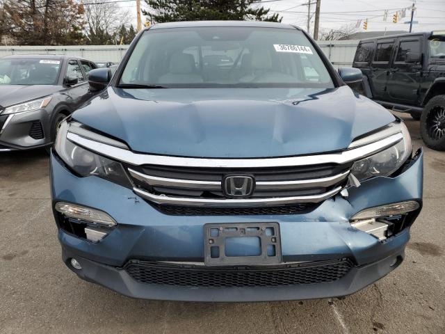 5FNYF5H49GB058965 - 2016 HONDA PILOT EX BLUE photo 5