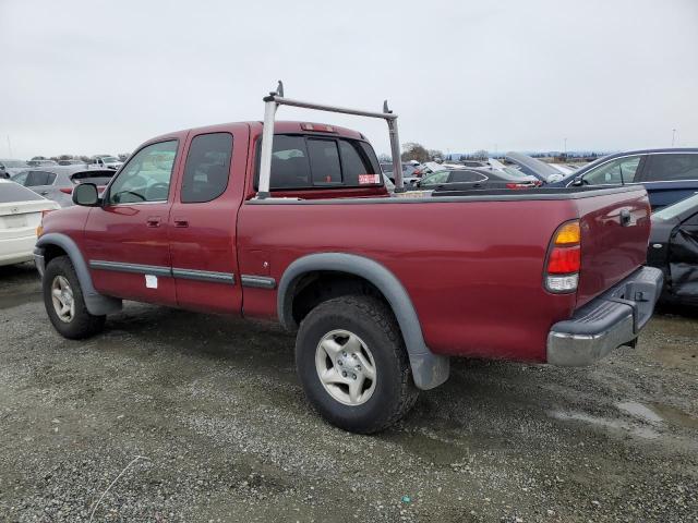 5TBRT34122S224298 - 2002 TOYOTA TUNDRA ACCESS CAB 勃艮第红 照片 2