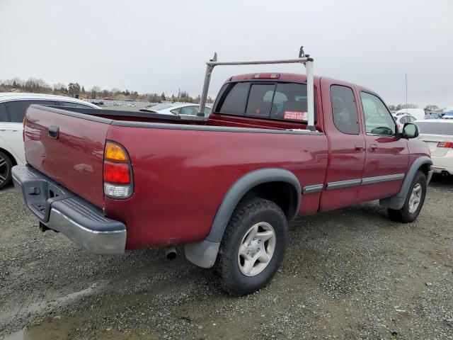 5TBRT34122S224298 - 2002 TOYOTA TUNDRA ACCESS CAB 勃艮第红 照片 3