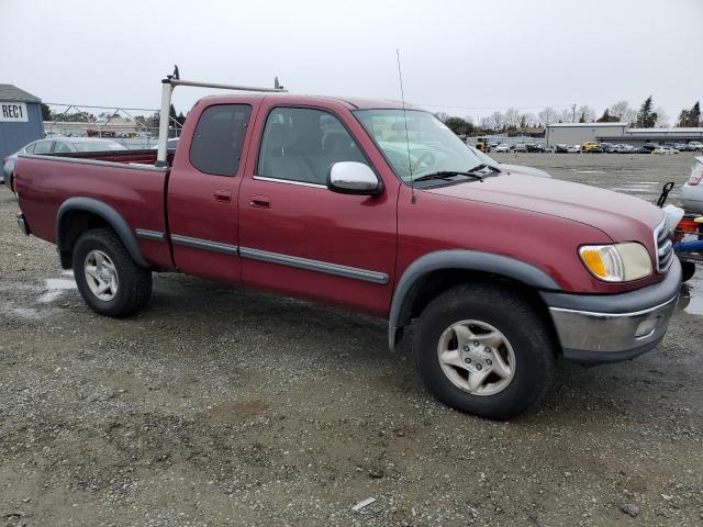 5TBRT34122S224298 - 2002 TOYOTA TUNDRA ACCESS CAB 勃艮第红 照片 4