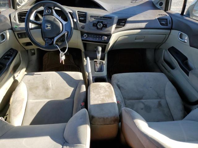 2HGFB2F89CH548769 - 2012 HONDA CIVIC EX SILVER photo 8