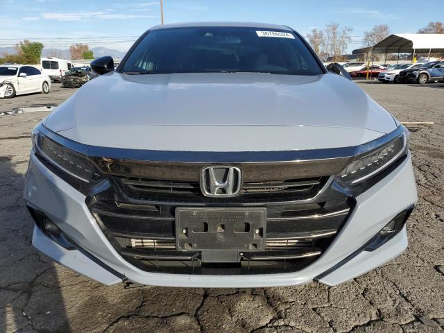 1HGCV1F30NA041849 - 2022 HONDA ACCORD SPORT GRAY photo 5