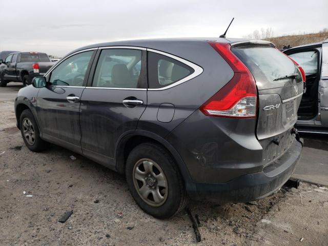 2HKRM4H33EH636214 - 2014 HONDA CR-V LX GRAY photo 2