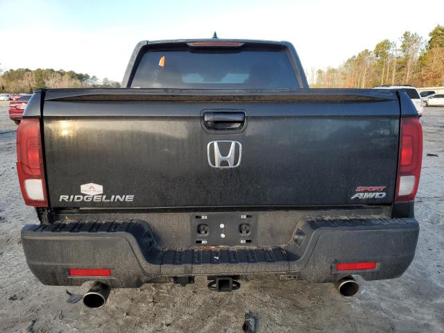 5FPYK3F19MB027372 - 2021 HONDA RIDGELINE SPORT BLACK photo 6