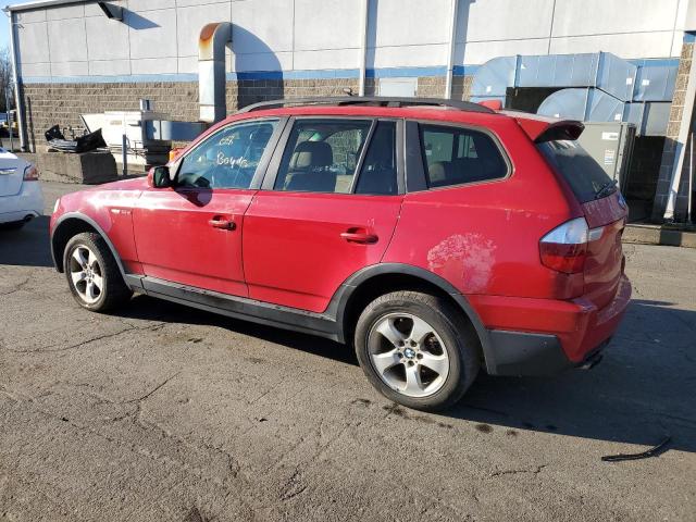 WBXPC93498WJ22814 - 2008 BMW X3 3.0SI RED photo 2