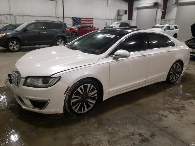 3LN6L5FC9HR622183 - 2017 LINCOLN MKZ RESERVE WHITE photo 1