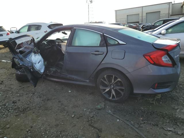2HGFC2F84KH534564 - 2019 HONDA CIVIC SPORT Gris foto 2