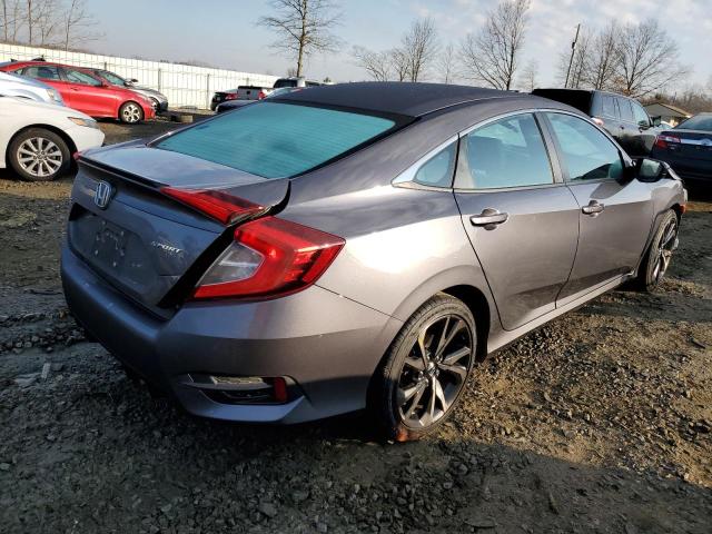 2HGFC2F84KH534564 - 2019 HONDA CIVIC SPORT Gris foto 3
