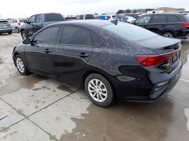 3KPF24AD5KE105740 - 2019 KIA FORTE FE BLACK photo 2