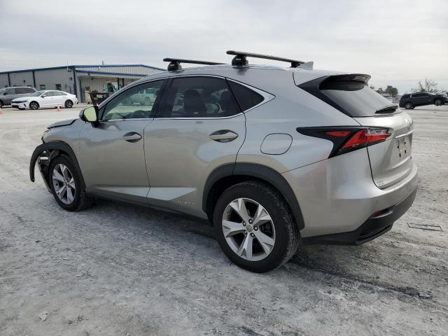 JTJBJRBZ8H2072857 - 2017 LEXUS NX 300H GRAY photo 2