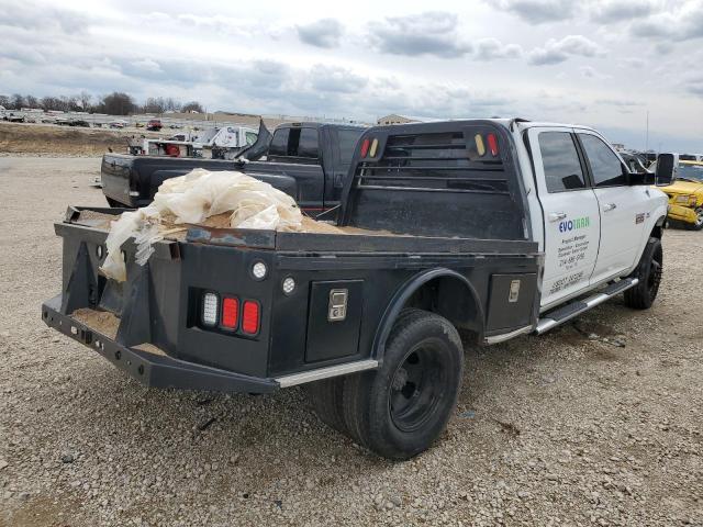 3D73Y4CL8AG163551 - 2010 DODGE RAM 3500 WHITE photo 3