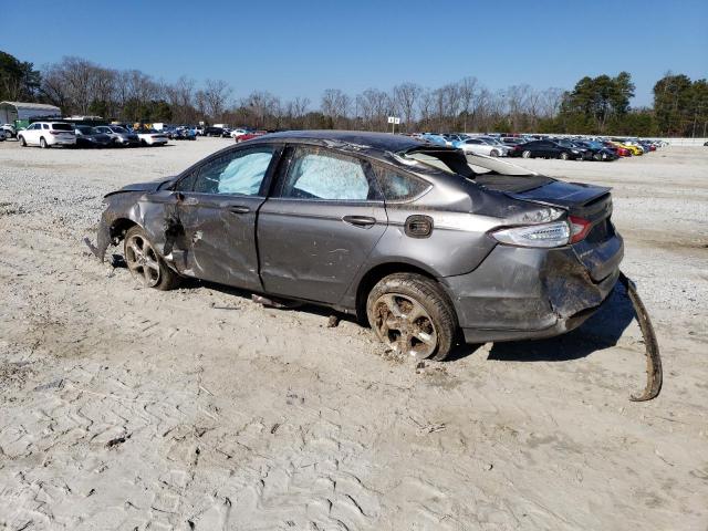 3FA6P0LU6DR254599 - 2013 FORD FUSION SE HYBRID GRAY photo 2