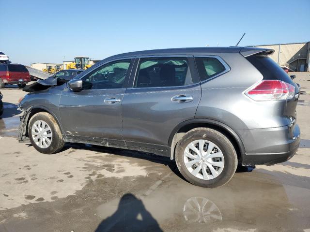 KNMAT2MTXFP549846 - 2015 NISSAN ROGUE S GRAY photo 2