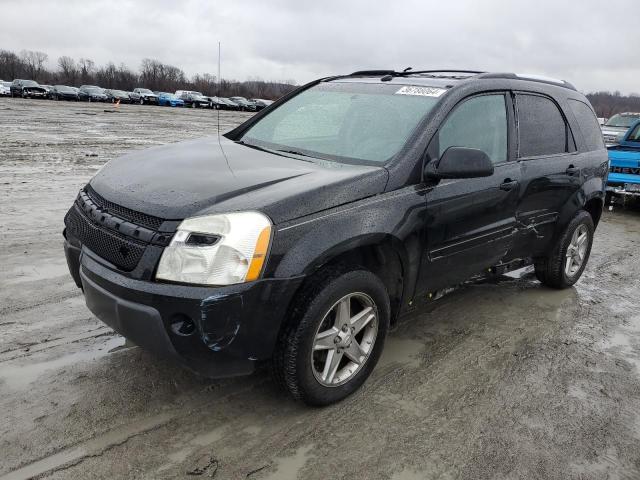 2CNDL73F856025174 - 2005 CHEVROLET EQUINOX LT BLACK photo 1