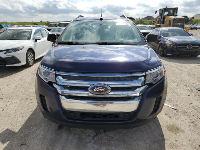 2FMDK3GC5BBA74640 - 2011 FORD EDGE SE BLUE photo 5