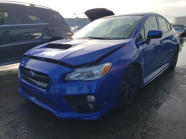 JF1VA1E67H8826918 - 2017 SUBARU WRX PREMIUM BLUE photo 1