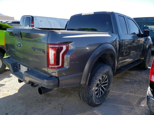 1FTEX1RG6LFA89551 - 2020 FORD F150 RAPTOR GRAY photo 3