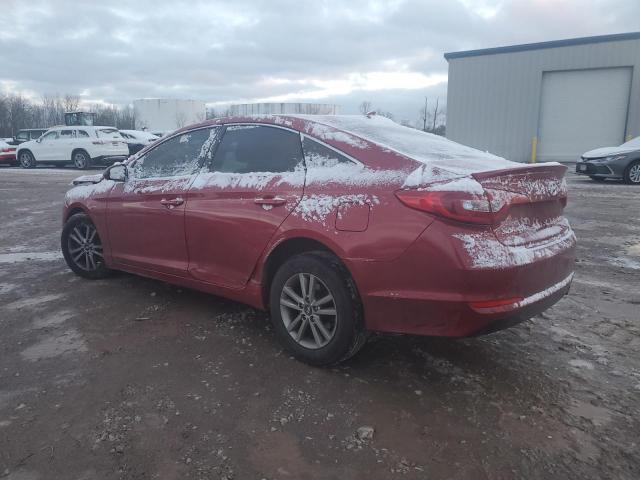 5NPE24AF7HH535318 - 2017 HYUNDAI SONATA SE RED photo 2