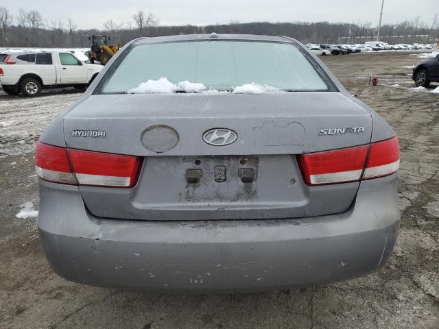 5NPET46C67H257540 - 2007 HYUNDAI SONATA GLS SILVER photo 6