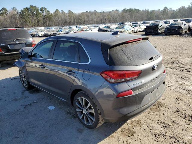 KMHH35LE3JU057152 - 2018 HYUNDAI ELANTRA GT GRAY photo 2