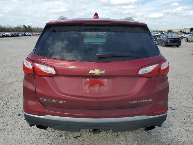 2GNAXYEX5K6291553 - 2019 CHEVROLET EQUINOX PREMIER RED photo 6