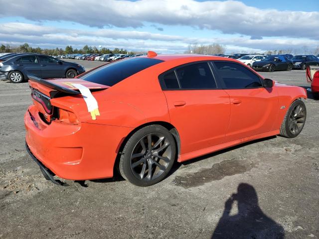 2C3CDXGJ2LH211780 - 2020 DODGE CHARGER SCAT PACK ORANGE photo 3