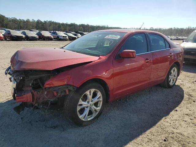 3FAHP0HA0CR397652 - 2012 FORD FUSION SE RED photo 1