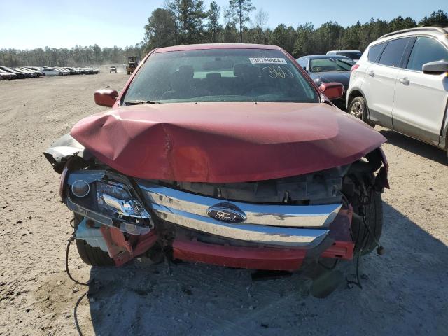 3FAHP0HA0CR397652 - 2012 FORD FUSION SE RED photo 5