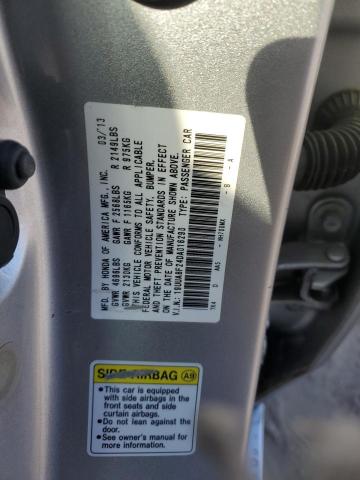 19UUA8F24DA016290 - 2013 ACURA TL SILVER photo 12