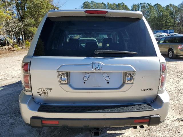 5FNYF18568B024467 - 2008 HONDA PILOT EXL GRAY photo 6