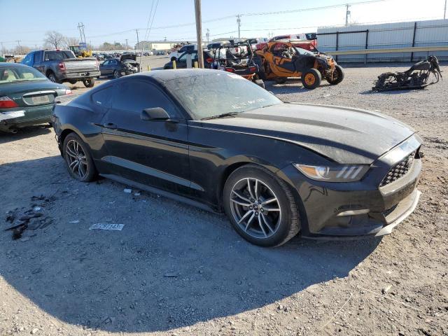 1FA6P8TH1H5291408 - 2017 FORD MUSTANG BLACK photo 4