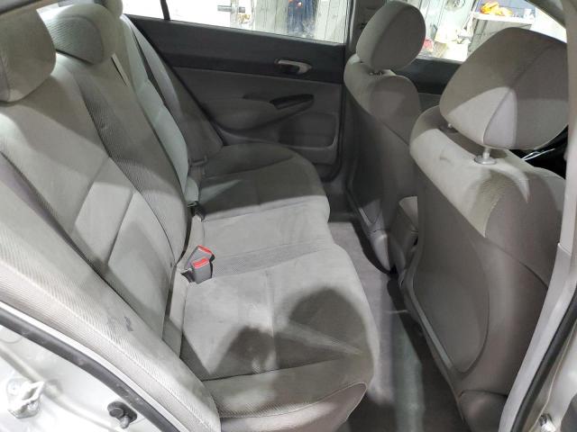 2HGFA1F50BH307300 - 2011 HONDA CIVIC LX SILVER photo 10