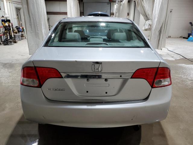 2HGFA1F50BH307300 - 2011 HONDA CIVIC LX SILVER photo 6