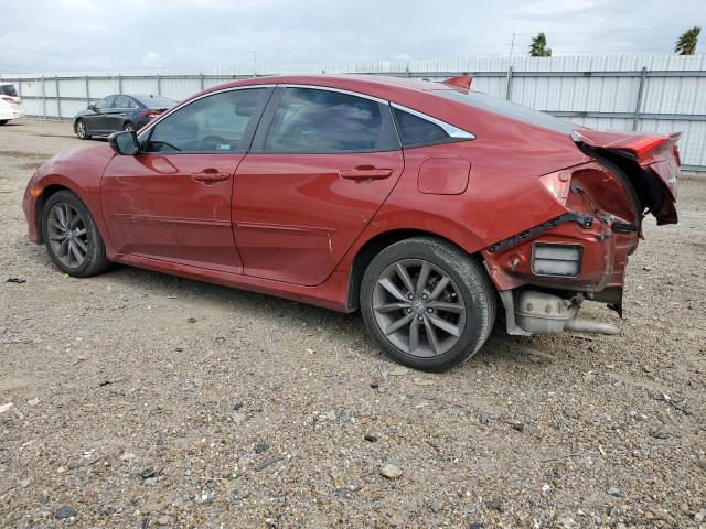 19XFC1F76KE005340 - 2019 HONDA CIVIC EXL RED photo 2